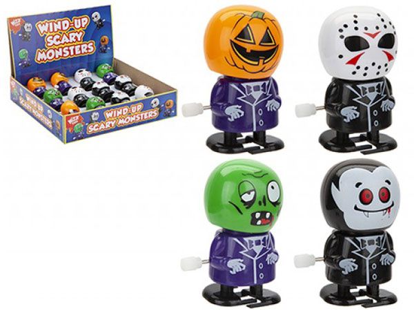 12x  Wind Up Scary Monsters, by Wizz Toys