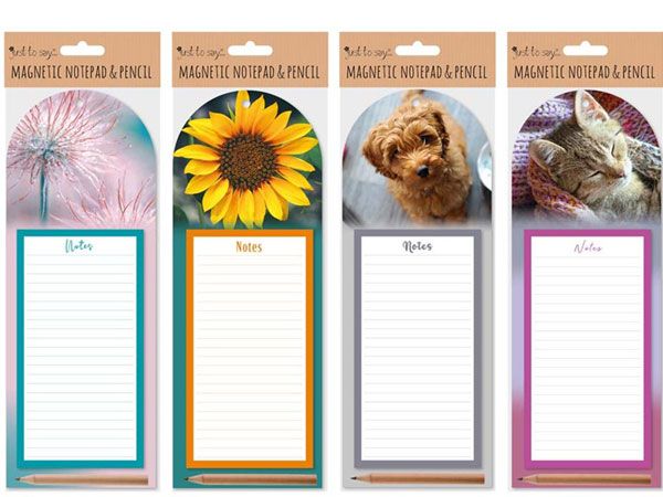 Wholesale magnetic notepad & pencil set | Bulk Buy