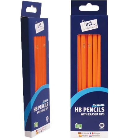 Wholesale Stationery Supplies | 15 HB Pencils