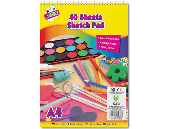 Artbox A4 Sketch Pad | Wholesale Sketch Pads