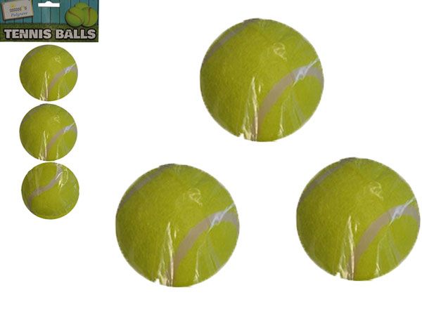 3pk Tennis Balls -  Good Bouncers!