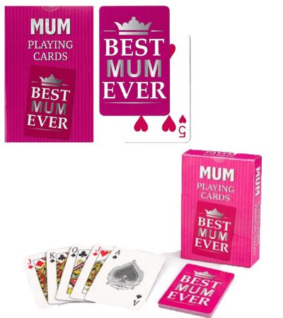 Best Mum Ever Playing Cards