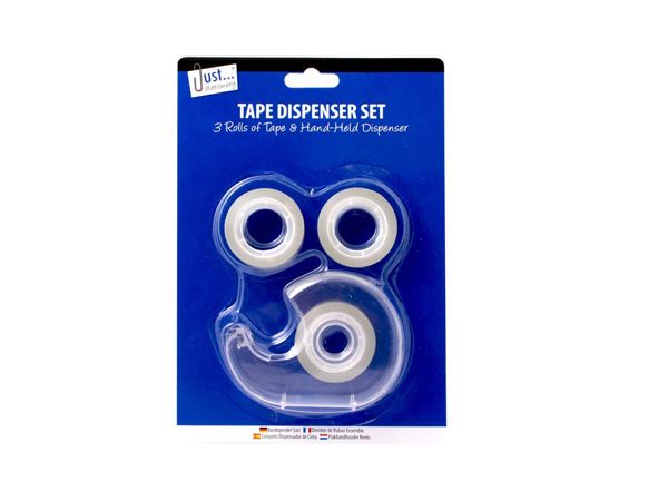 Just Stationery Small Tape Dispenser Set