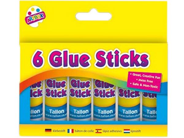 Artbox 6 Pack Glue Sticks | Wholesale Art & Craft