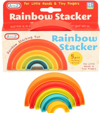 5 Piece Rainbow Stacker