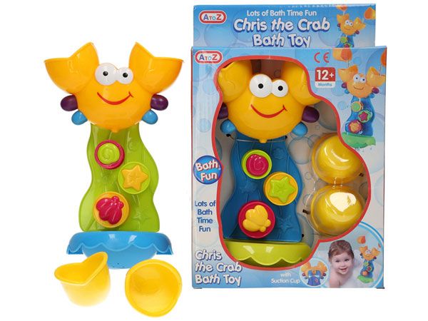 A To Z (Funtime) Chris The Crab Bath Toy