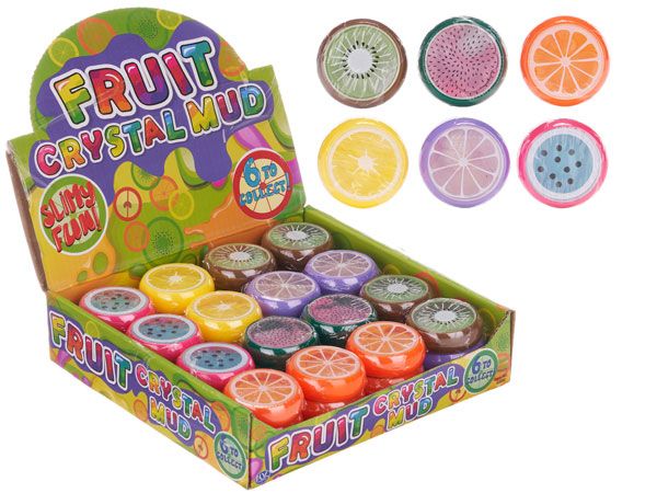 Wholesale Fruit Crystal Mud Slime | Cheap Kids Toys