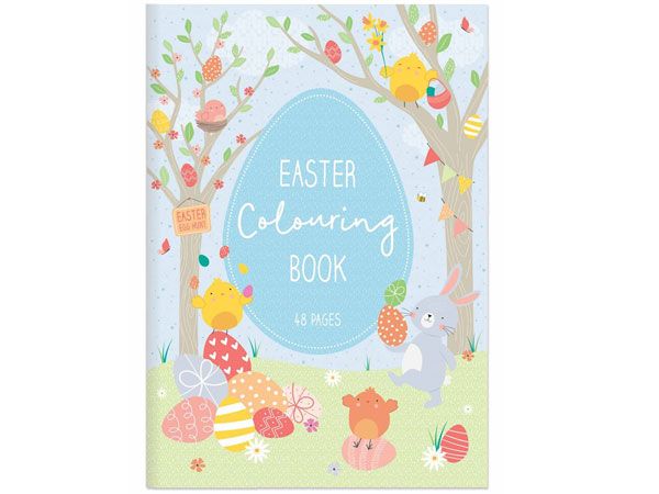 Easter Theme 48 Page A4 Colouring Book | 6413/FSC