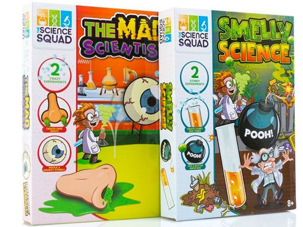 The Science Squad Mad Scientist/Smelly Science Kit, Assorted Picked At Random