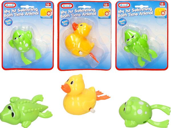 My 1st Swimming Bath Time Animal, by A to Z Toys, Assorted Picked At Random