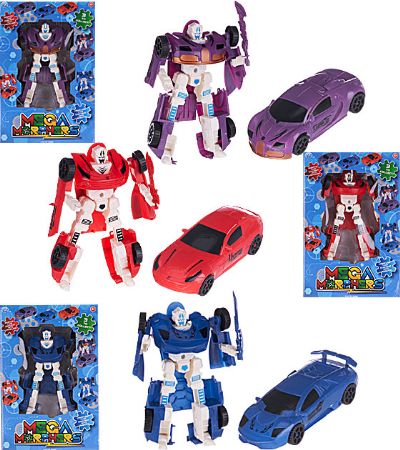 Large Mega Morphers Car/Robot Changers...Assorted Designs Picked At Random | 65621