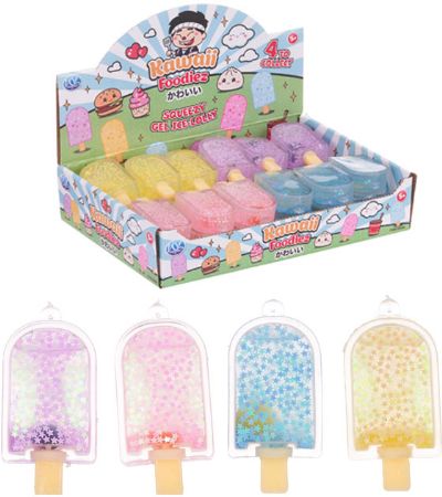 24x Kawaii Squishy Squeezy Gel Ice Lolly | 65800