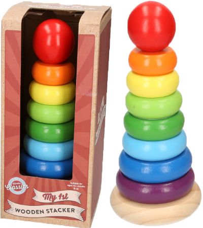 Wooden Classics My First Wooden Stacker