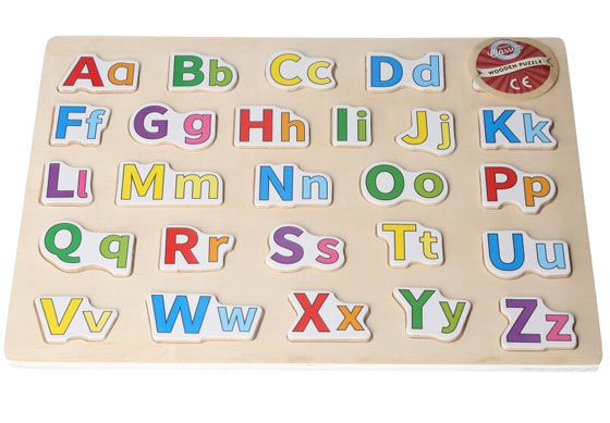 Wooden Classics  - Wooden Puzzle Letters Of The Alphabet | 65904