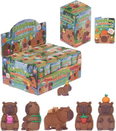 12x 8cm Capybara Surprise...With Counter Display | 65909B