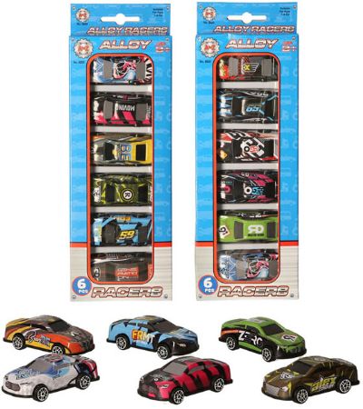 6 Piece Racing Cars | 06820