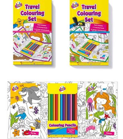 Art Box Travel Colouring Set | 6839