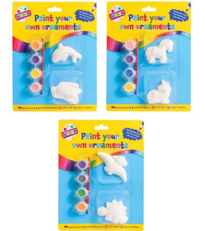Artbox Paint Your Own Plaster Ornaments...Assorted Picked At Random | 6866