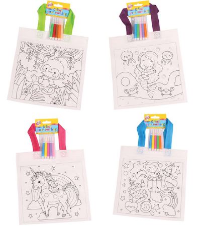 Artbox Paint Your Own Canvas Bag...Assorted Picked At Random | 6867