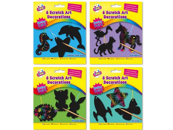 Wholesale Kids Scratch Art | Scratch Art Decorations