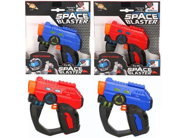 Battery Operated Space Blaster, by A to Z Toys, Assorted Picked At Random