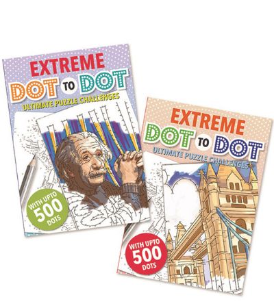 12x A4 Extreme Dot To Dot - Ultimate Puzzle Challenges Puzzle Books