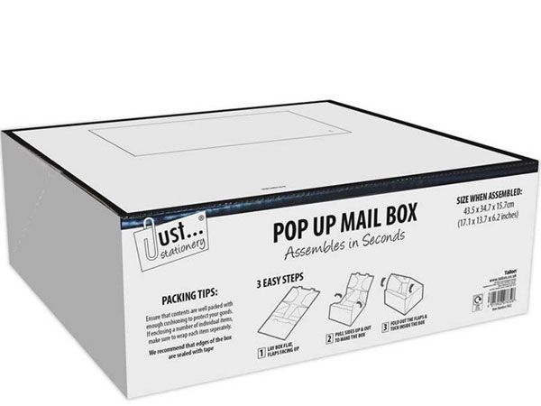Just Stationery Pop Up Mailing Box - Large