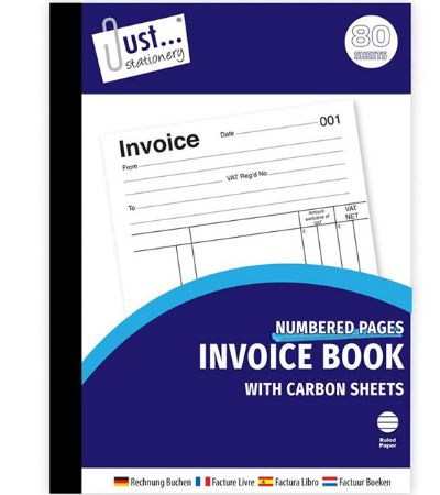 Wholesale Full Size Invoice Book | Trade Prices