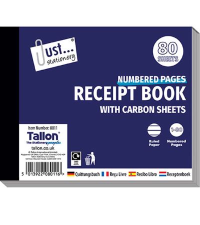 Wholesale Stationery Supplies | Half Size Receipt Book