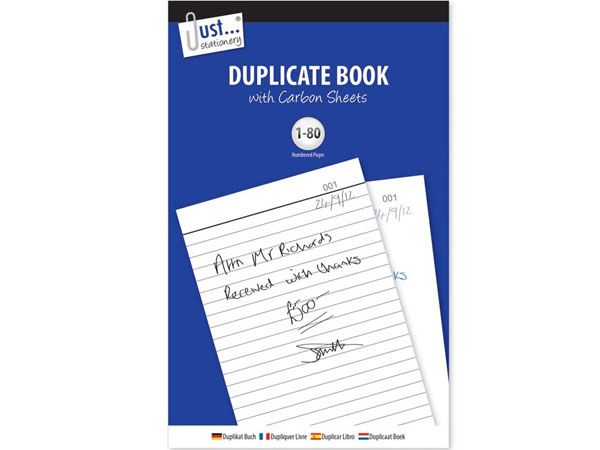 Just Stationery Full Size Duplicate Book