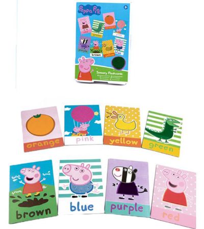 Peppa Pig Sensory Flashcards | 85-0015