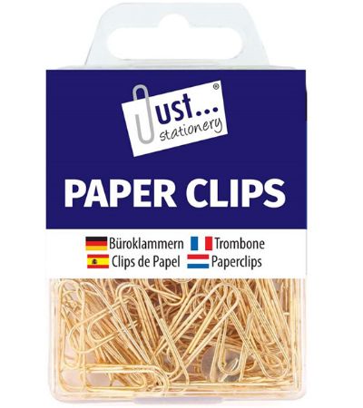 12x Just Stationery Assorted 120pk Paper Clips | 9192