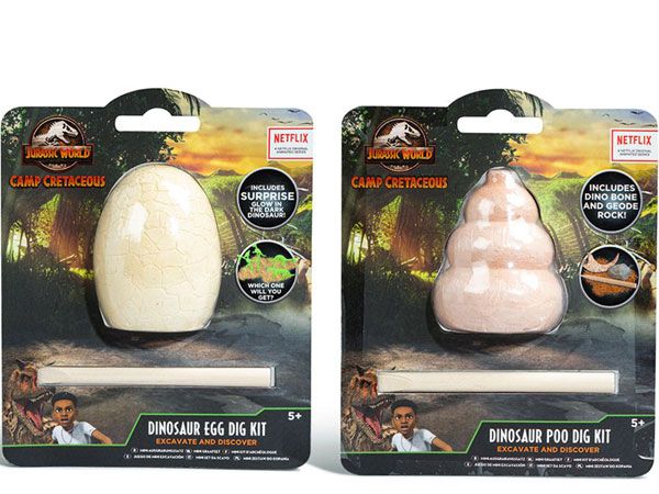12x Jurassic World Camp Creaceous Mini Dinosaur Dig Kits