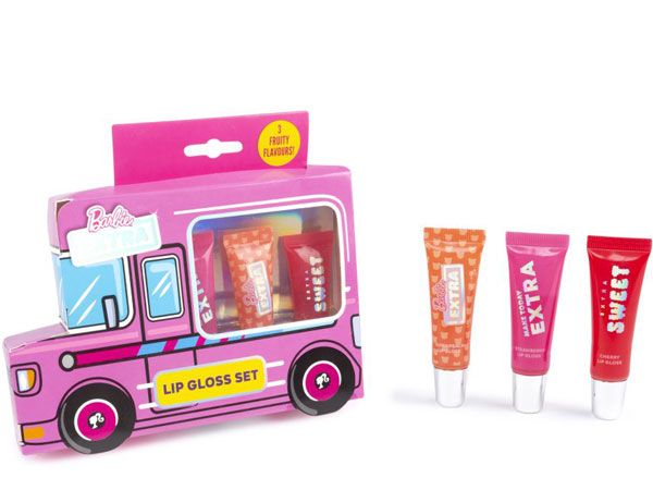 Barbie Extra 3 Pack Lip Gloss Set