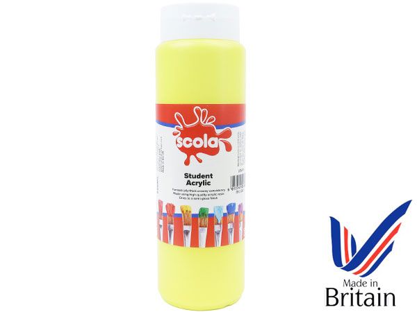 Wholesale art acrylic paint | 500ml Lemon