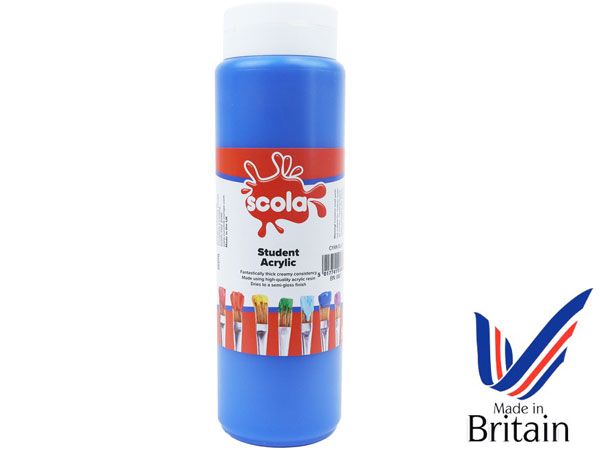 Wholesale art acrylic paint | 500ml Cyan Blue