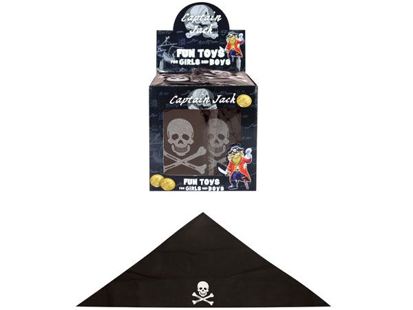 48x Captain Jack Pirate Skull and Crossbones Bandana