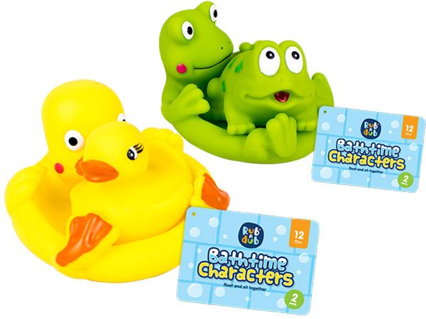 Wholesale Nursery Toys | Bath Time Characters Play Set