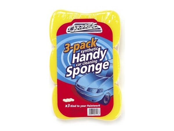 Car Pride 3pk Handy Car Sponges, by 151 Products