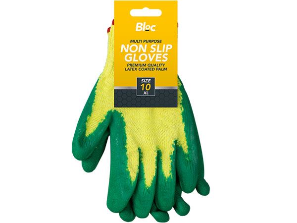 Bloc - Multi Purpose Non Slip Gloves, Assorted Picked At Random