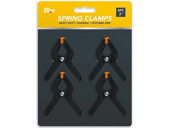 Bloc 4pce Spring Clamps
