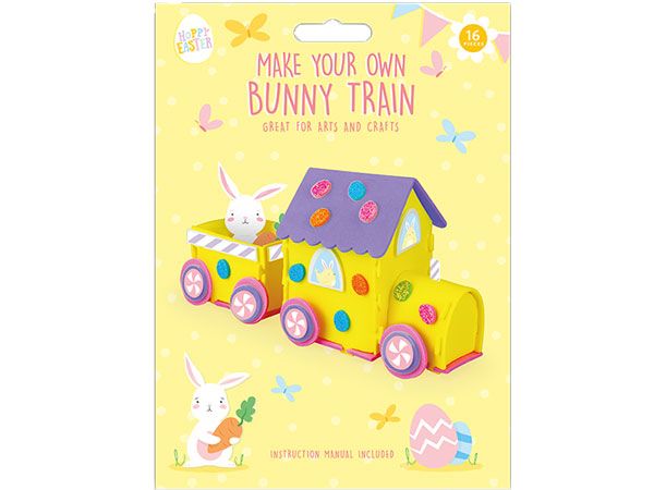 Happy Easter Make Your Own Bunny Train