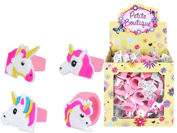 156x Unicorn Rings- Assorted Designs | G41177
