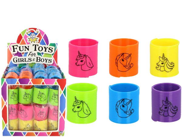 Wholesale Mini Spring Toys | Unicorn Design