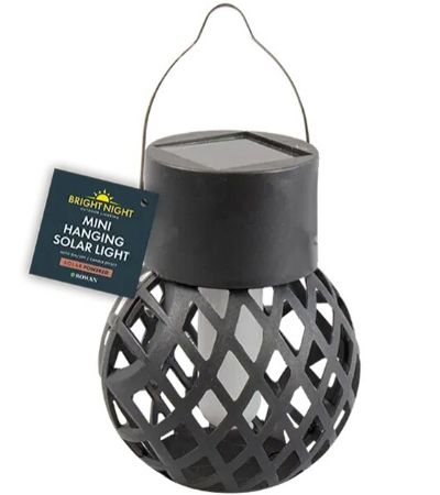 Mini Hanging Solar Light Candle Effect