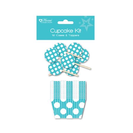 Party Generic 12pce Cupcake And Toppers Set  zzz