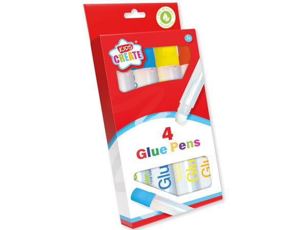 Kids Create 4pk Multi Purpose Glue Pens
