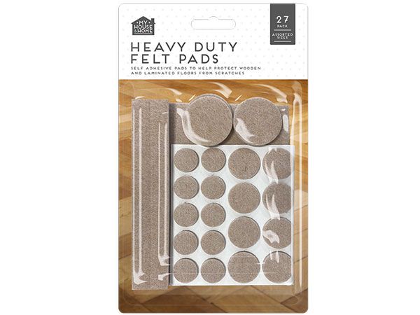 My House and Home - 27 pack Heavy Duty Felt Pads