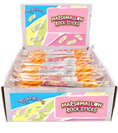 120 Sticks Of Kandelicious Marshmallow Flavoured Rock | IC0044