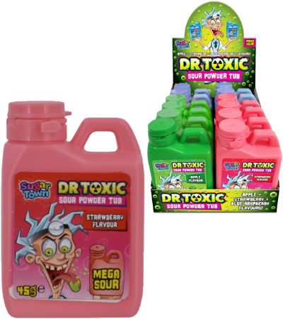 12x Dr Toxic Sour Powder Tub